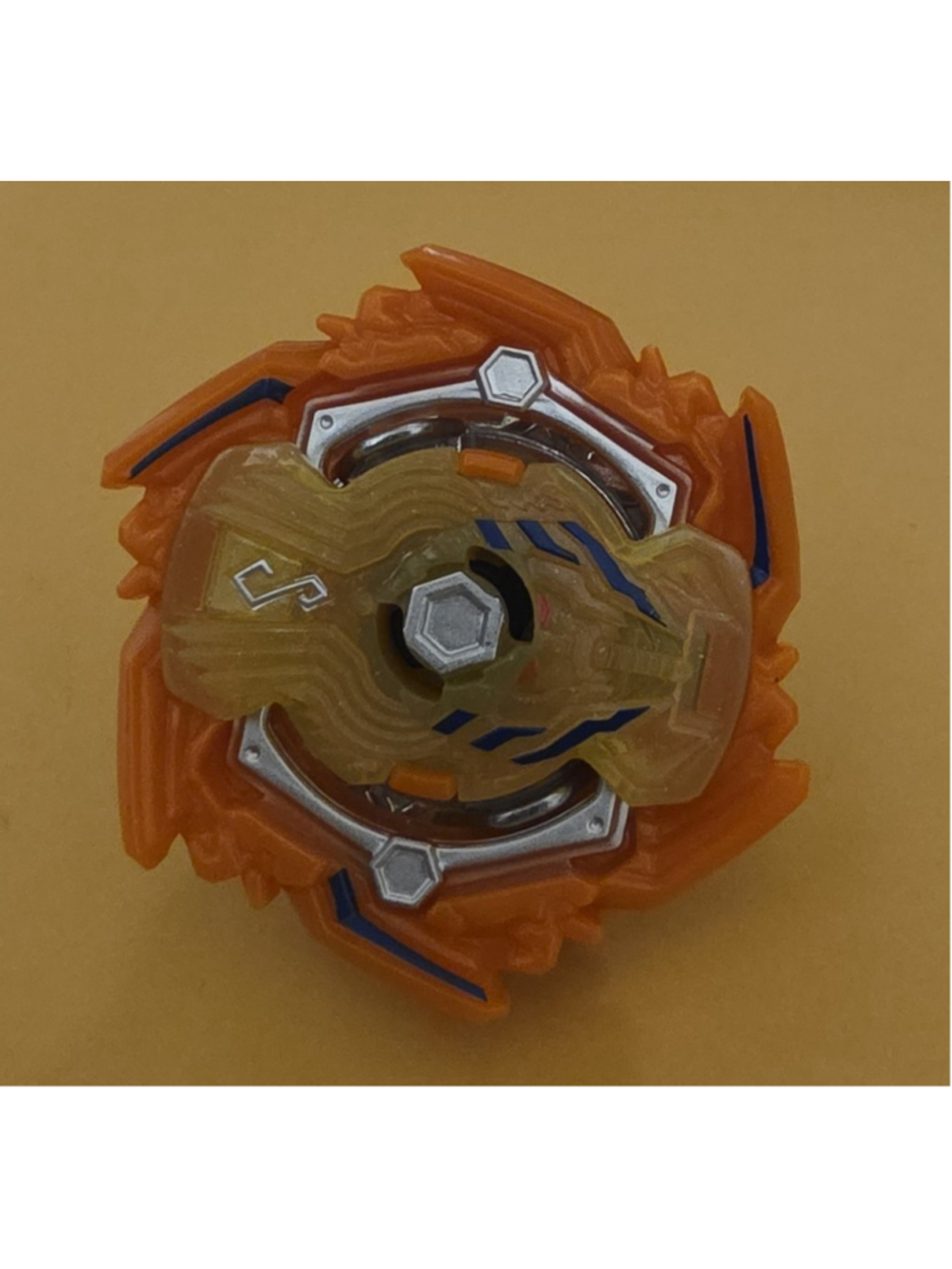 Takara Tomy Beyblade Burst Action Figure One Size Orange and Blue